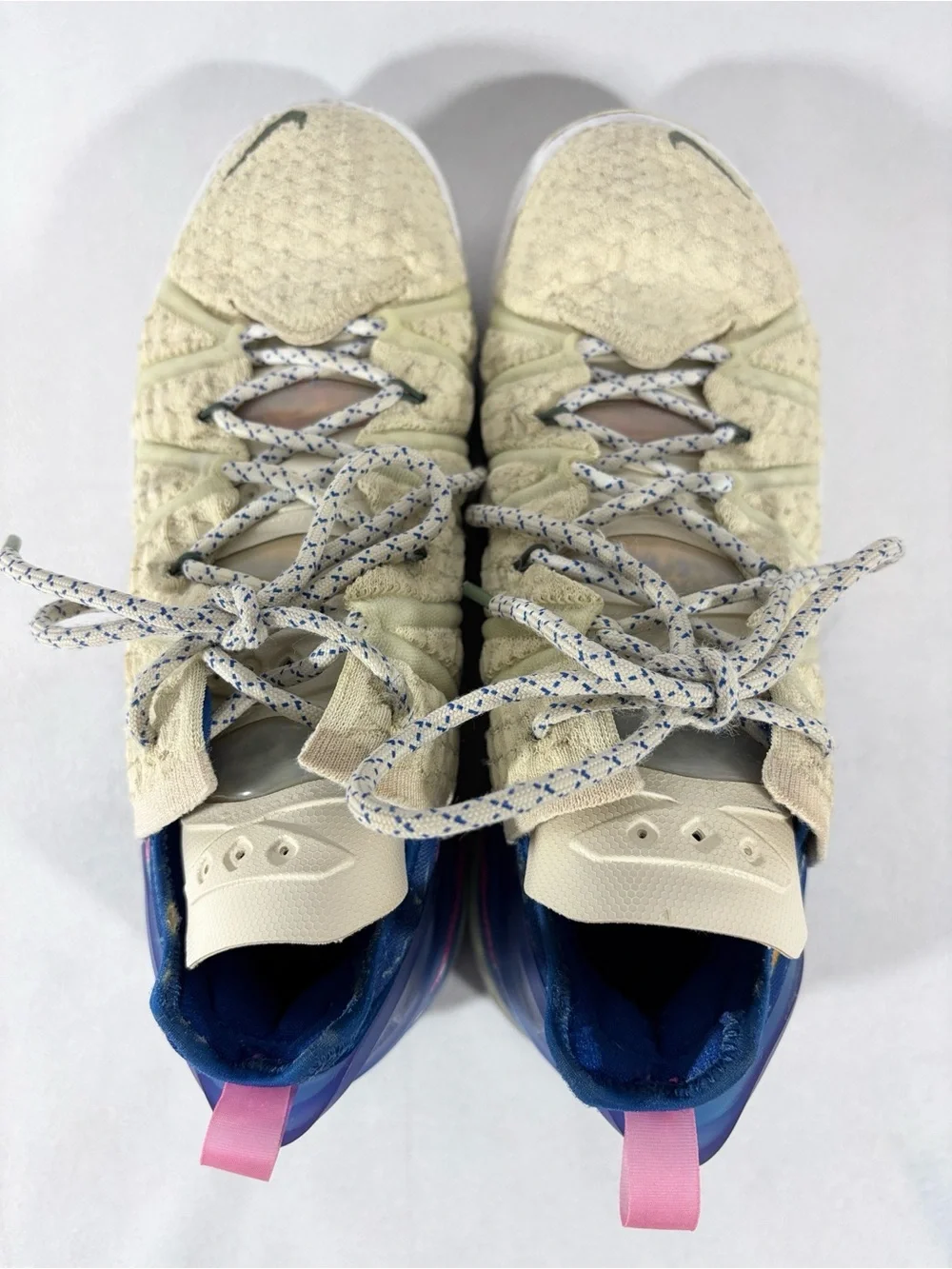 Nike LeBron James 18 Los Angeles By Day GOAT Vision Shoe Women 9 Men 8 **